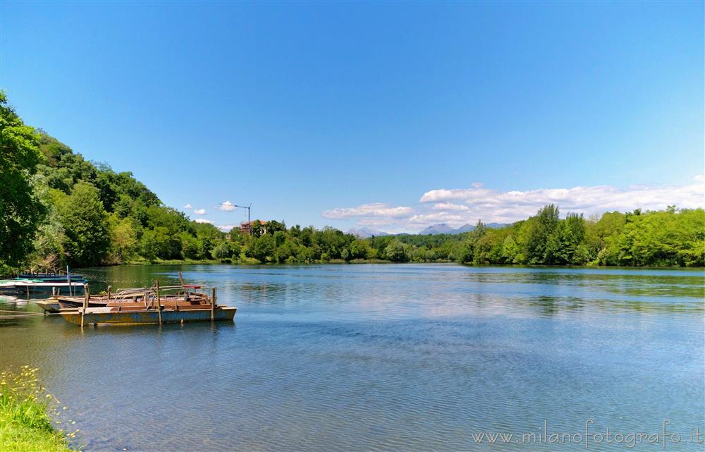 Trezzo sull'Adda (Milan, Italy) - River Adda at Trezzo